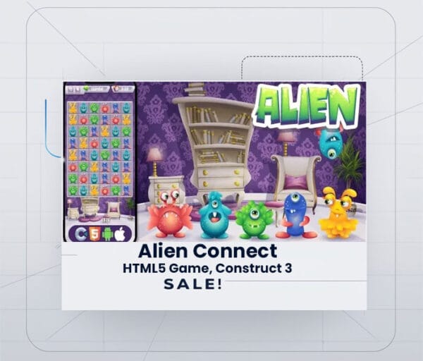 Alien Connect HTML5 Game